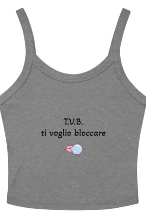 Women’s micro-rib tank top